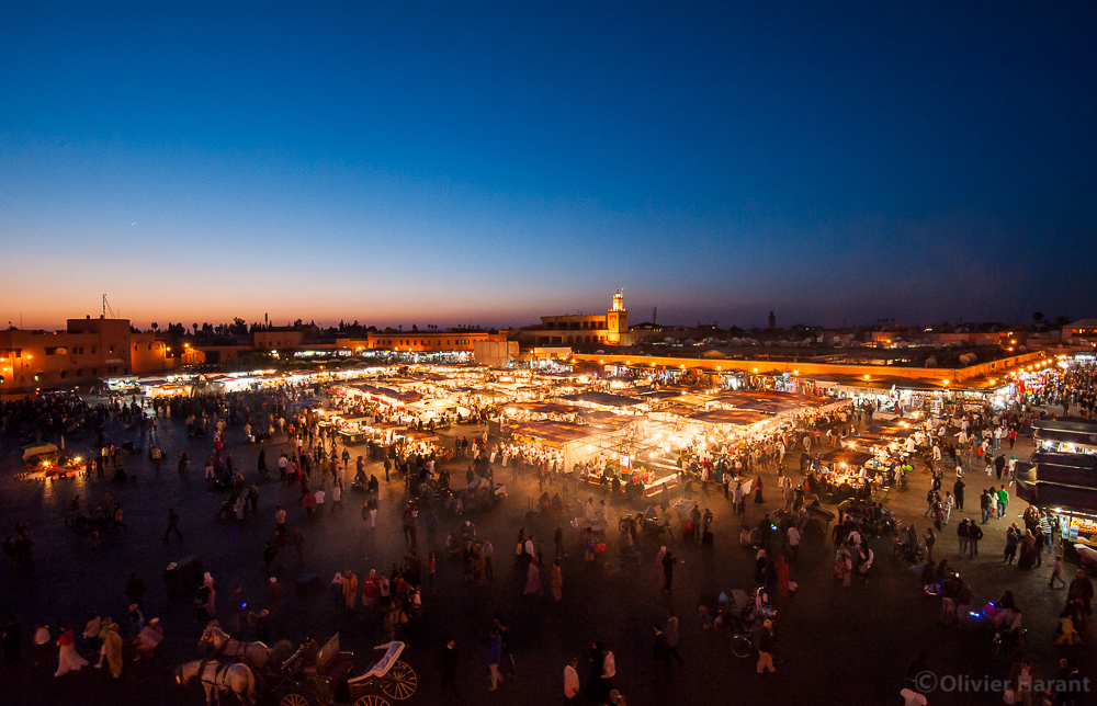 La place Jemaa el-Fna