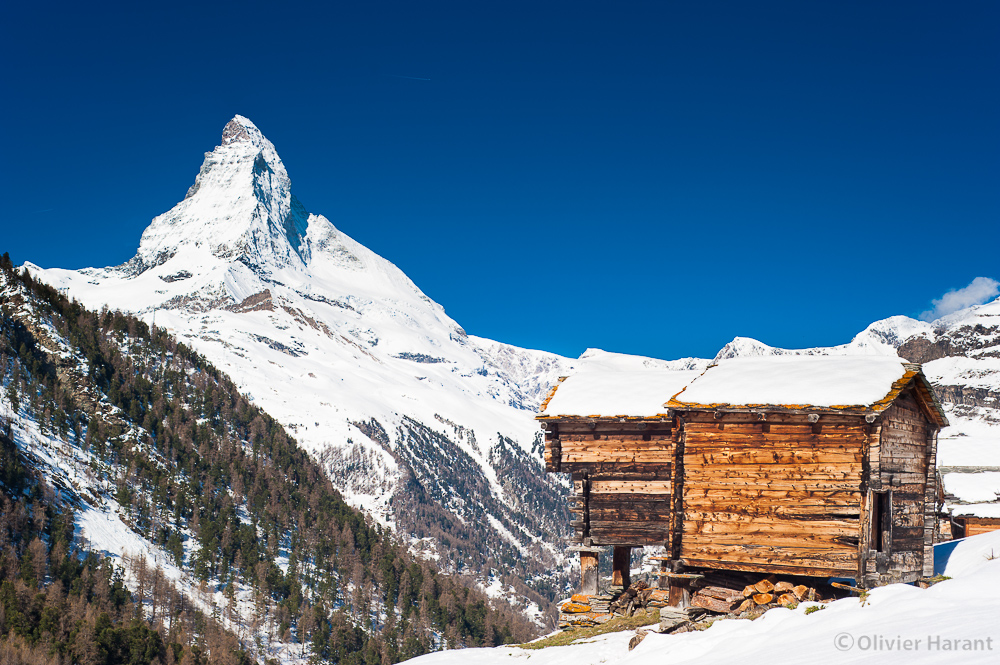 Findeln et le Cervin