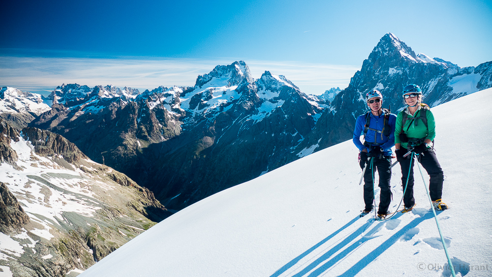 Rateau, Meije, Barre des Ecrins, Ailefroides...