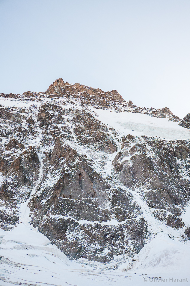 La face Nord de la pointe Fourastier.