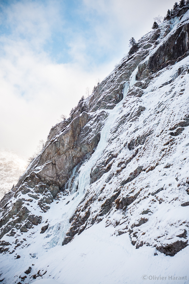 Cascade de glace.