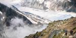 Descente vers la Mer de Glace