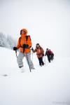 Un temps gris mais une belle neige !