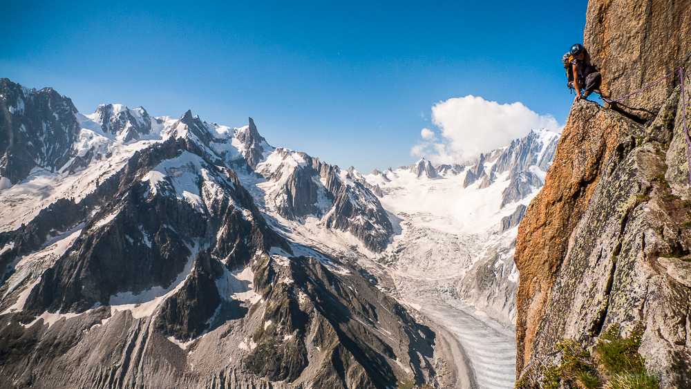 Passage ludique sur l'arête