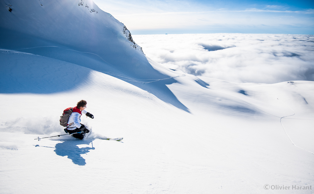 Esthétique du telemark.