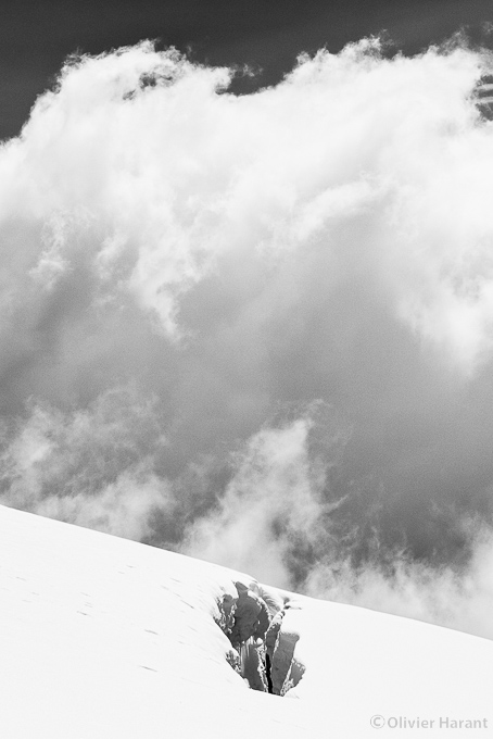 Crevasse.