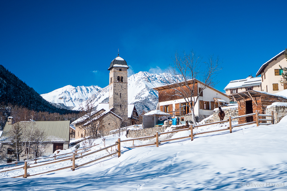 Le joli village de Plampinet.
