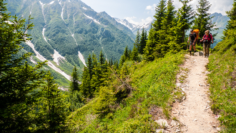 1400m of ascent up to the Conscrits