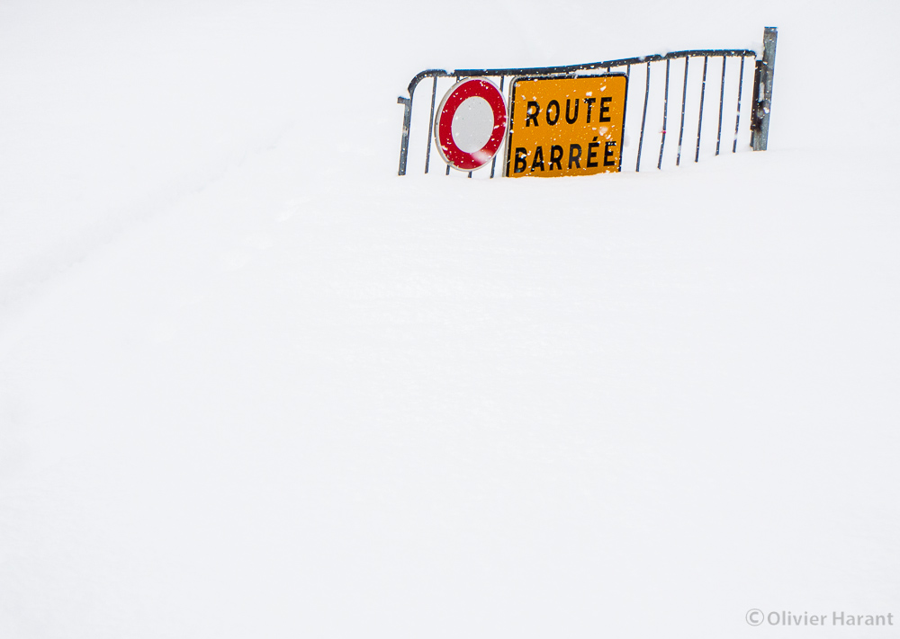 The snow is finally here!