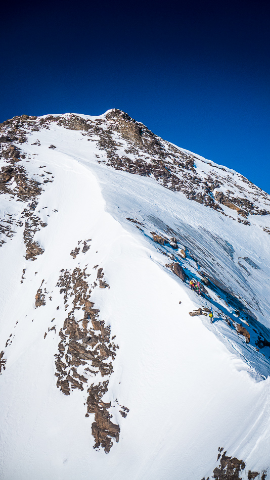 NE ridge of the Grande Aiguille Rousse