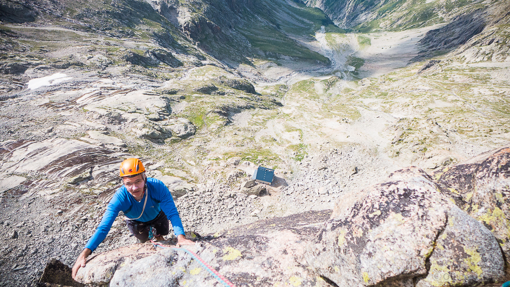 On the beautiful south face.