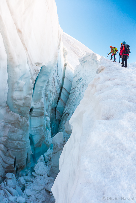 Some fine crevasses this summer...