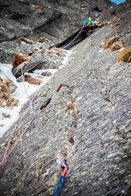 The crux pitch!