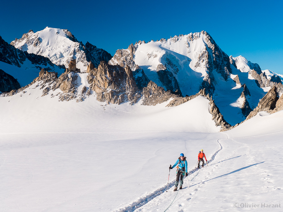 Argentière, Chardonnet, Verte and Mont Blanc